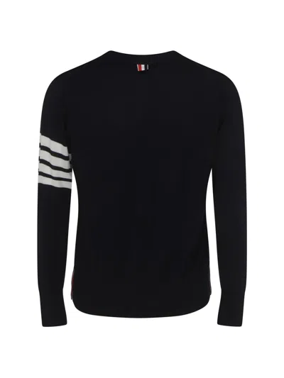 Thom Browne 4-bar Cotton Cardigan For