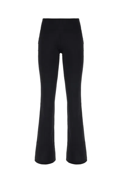 Courrèges Courreges Black Bootcut Scuba Jersey Pants
