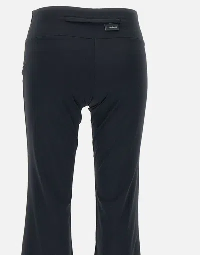 Courrèges Courreges Black Bootcut Scuba Jersey Pants