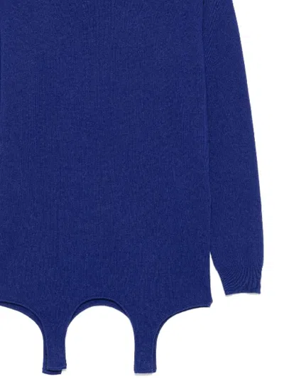 Saint Laurent Turtleneck With Garter