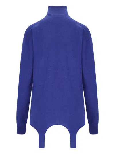 Saint Laurent Turtleneck With Garter