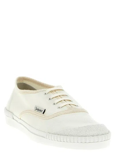 Saint Laurent Wes Canvas Sneakers For Men