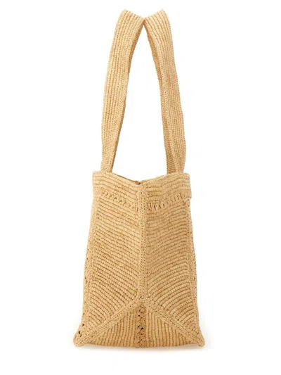 Patou Natural Trapeze Large Tote