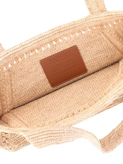 Patou Natural Trapeze Large Tote