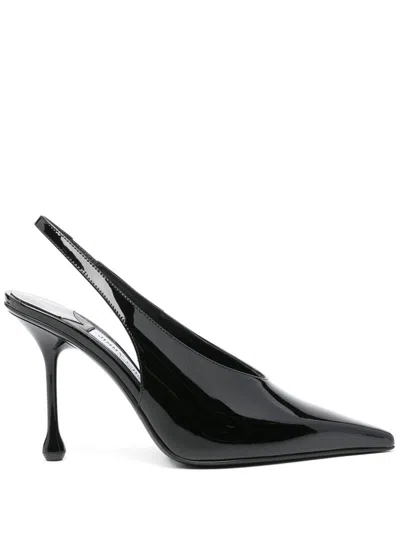 Jimmy Choo Leather Pointed Toe Sling Back Stiletto