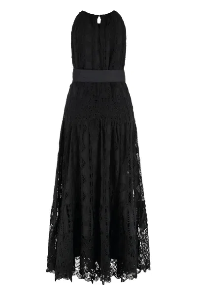 Pinko La Cura Broderie Anglaise Dress