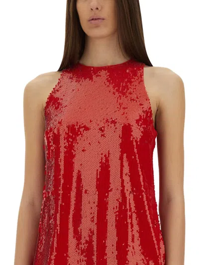 Msgm Sequined Dress