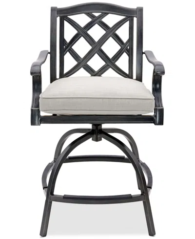 Agio Wythburn 5-pc. Outdoor Bar Height Fire Pit Chat Set, Created For Macys