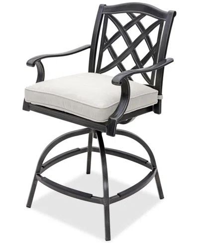 Agio Wythburn 5-pc. Outdoor Bar Height Fire Pit Chat Set, Created For Macys