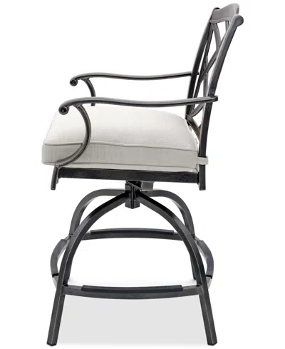 Agio Wythburn 5-pc. Outdoor Bar Height Fire Pit Chat Set, Created For Macys