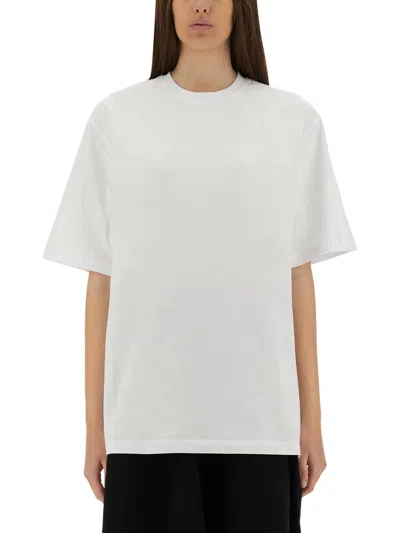 Msgm Printed Crew Neck T-shirt