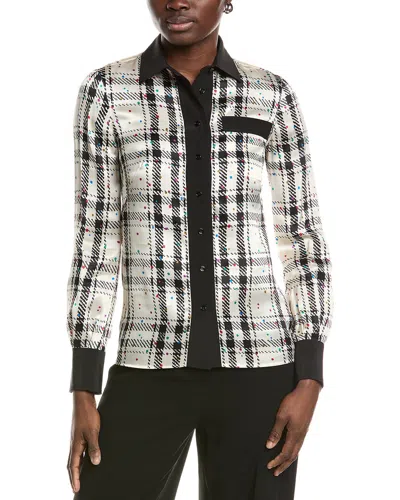 Akris Silk Blouse In Multi