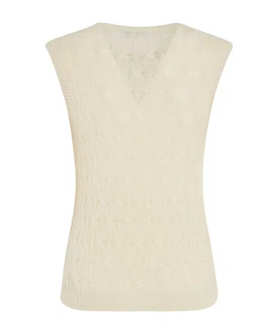 Etro Wool Sweater In Neutral