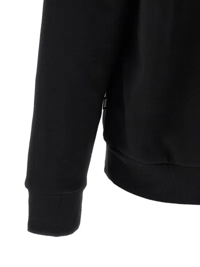 Hugo Boss Cotton-terry Regular-fit Sweatshirt With Double Monogram