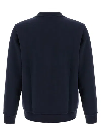 Hugo Boss Mens Boss Branded Crewneck Cotton-blend Sweatshirt