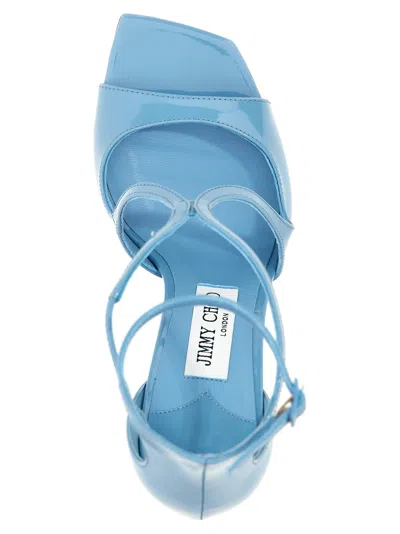 Jimmy Choo Azia 75mm Patent-leather Sandals