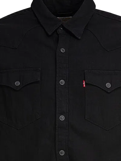 Levi's Levis Barstow Western Long Sleeved Shirt Black