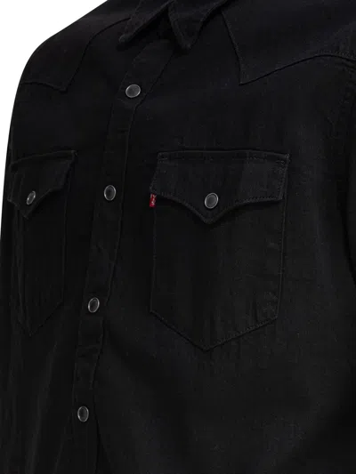 Levi's Levis Barstow Western Long Sleeved Shirt Black