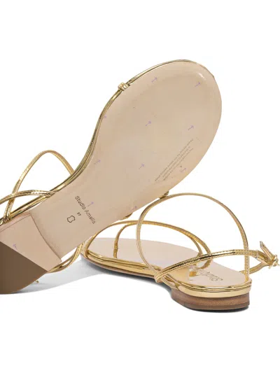 Studio Amelia Sandals In Gold