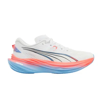 Pre-owned Puma Alex Toussaint X Wmns Deviate Nitro 3 'execute With Intention' In White