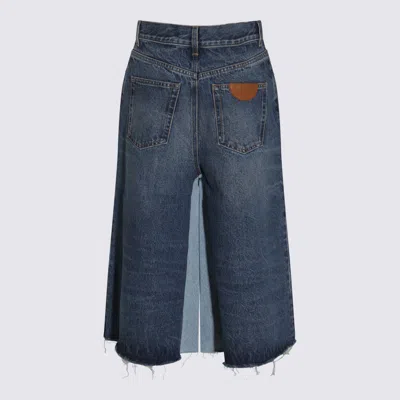 Chloé Dark Blue Cotton Jeans