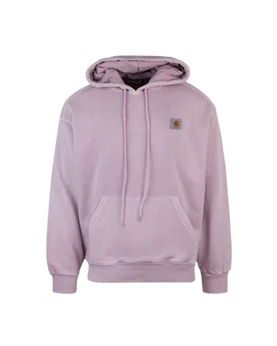 Carhartt Nelson Hoodie Sweatshirt Hortensia