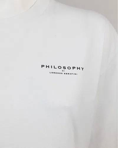 Philosophy Di Lorenzo Serafini Strawberry-print Cotton T-shirt In White