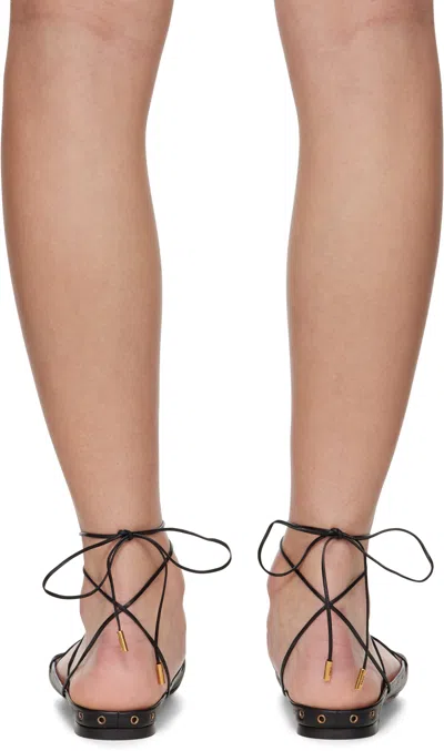 Chloé Ghillies Leather Ballerina Flat