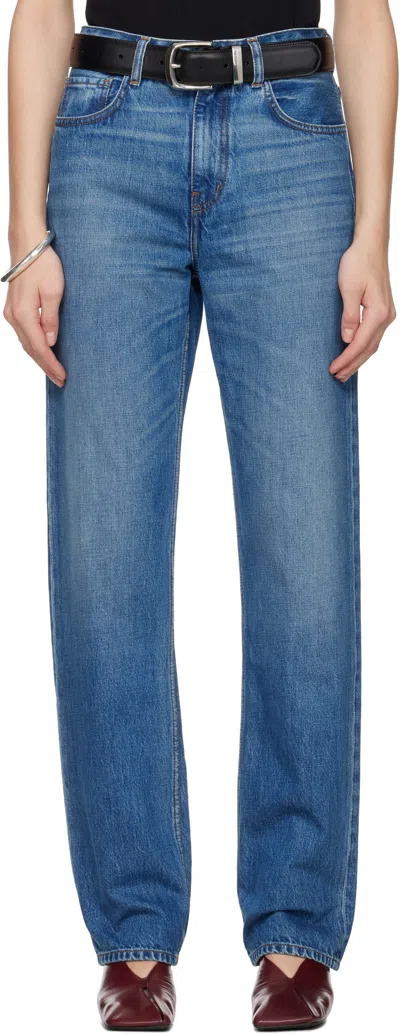 Kallmeyer Blue Farah Classic Bootcut Jeans In Multi