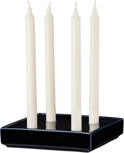 Hay Navy Large Mattone Candle Holder
