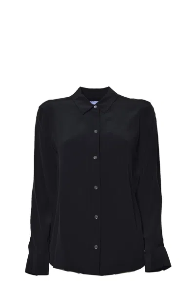 EQUIPMENT LEEMA SILK BLOUSE - BLACK 