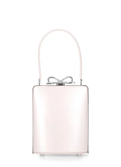 Shop Self-portrait Pink Self Portrait Hand Bag