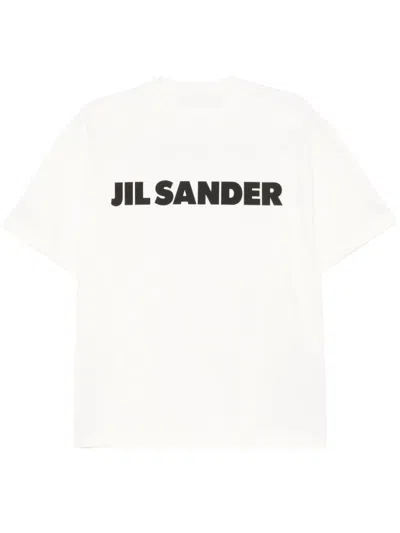 Jil Sander Relaxed-fit Cotton T-shirt With Bold Logo