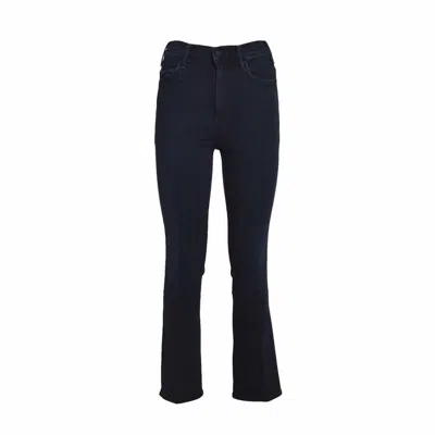 Mother The Hustler Ankle Dark Blue Cotton Jeans