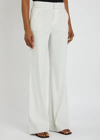 Alice And Olivia Alice + Olivia Trousers In White