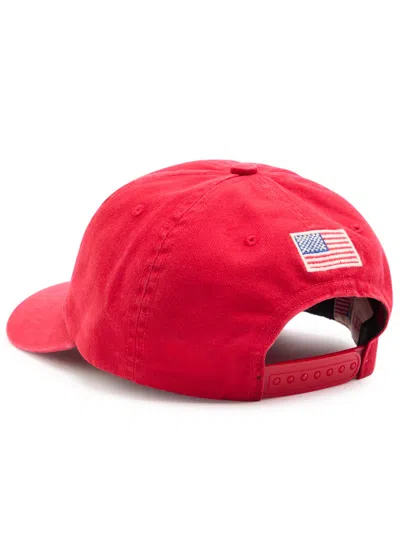 Cherry Los Angeles American Dad Embroidered Cotton Cap