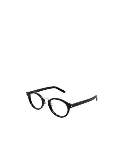 Saint Laurent Elliptical Frame Plain Mirror