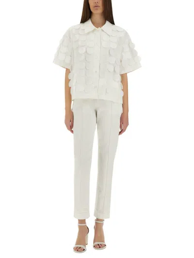 Msgm Paillette-embellished Shirt