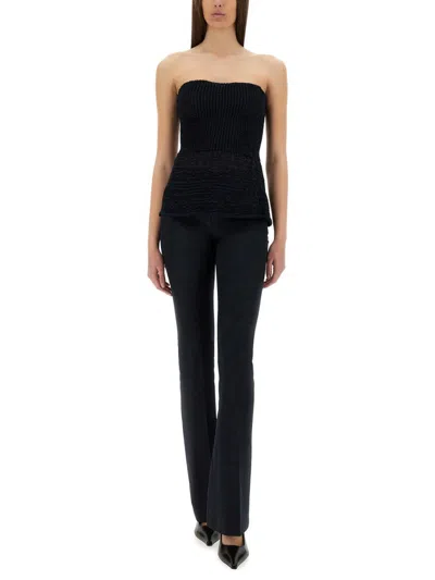 Pt Torino Flared-leg Tailored Trousers