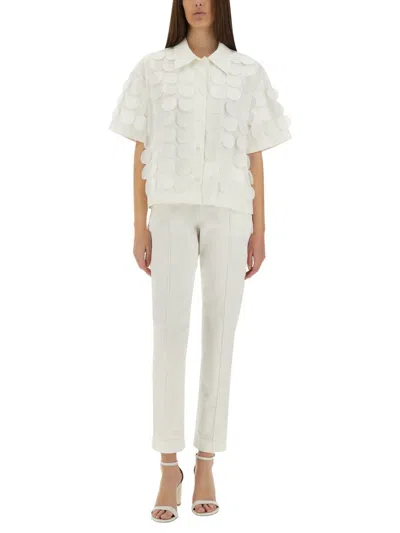 Msgm Paillette-embellished Shirt
