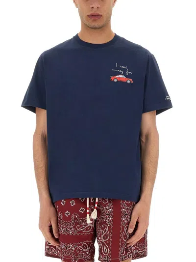 Shop Mc2 Saint Barth T-shirt With Print