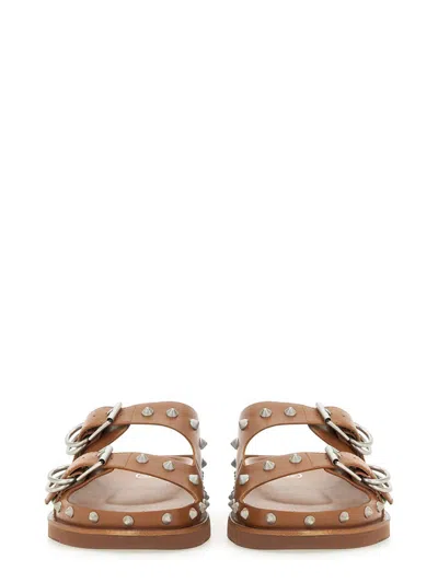 Ash Sandalo "urus" In Brown