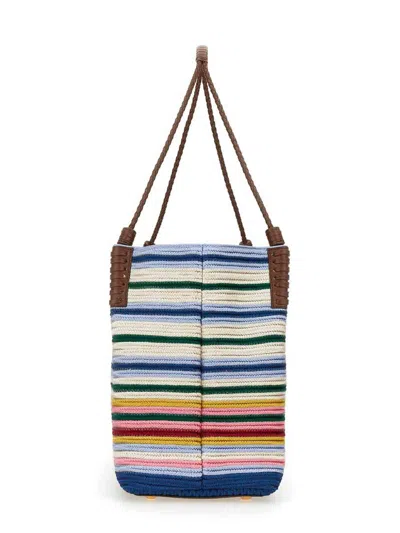 Etro Libra Medium Fabric Shopping Bag In Multi