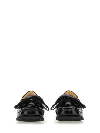 Jacquemus Moccasin "the Batto" In Animal Print