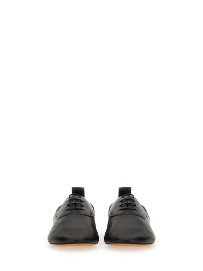 Lanvin Women's Lace Up Slipper Sandal In Black