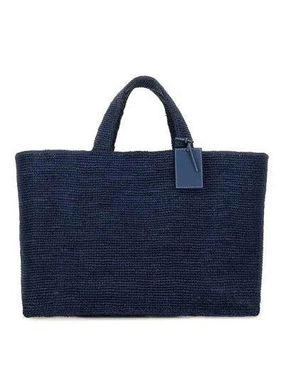 Manebi Bag "sunset" Large In Blue