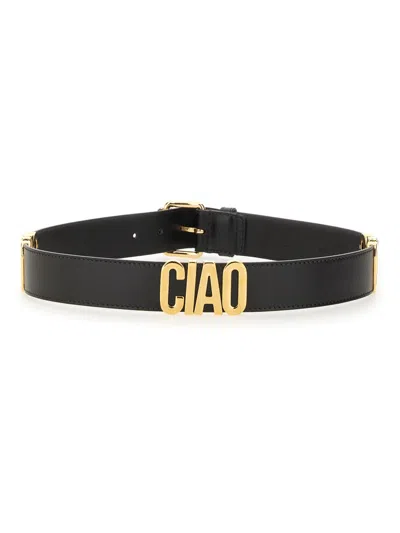 Moschino "hello" Belt