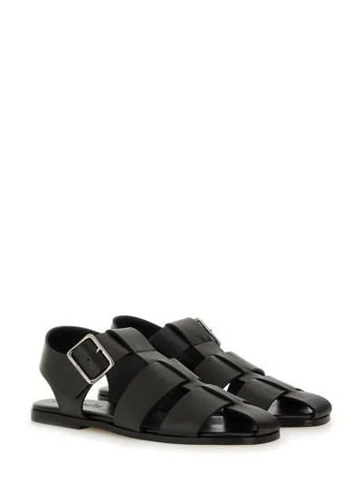 Aeyde Aeydē "whit" Sandal In Black