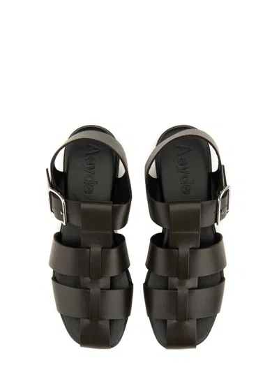 Aeyde Aeydē "whit" Sandal In Black
