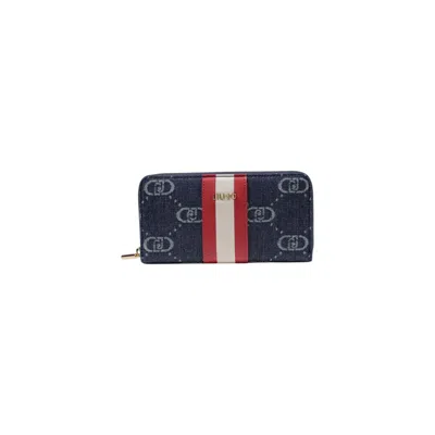 Shop Liu •jo Liu Jo Blue Polyester Men's Wallet